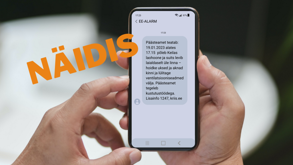 EE-ALARM sõnumid