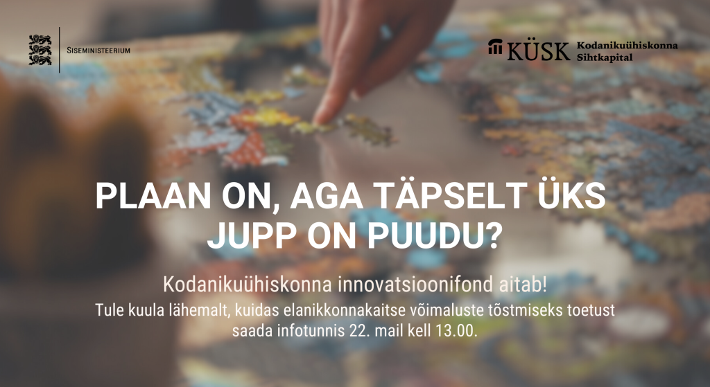 Plaan on, aga täpselt üks jupp on puudu?