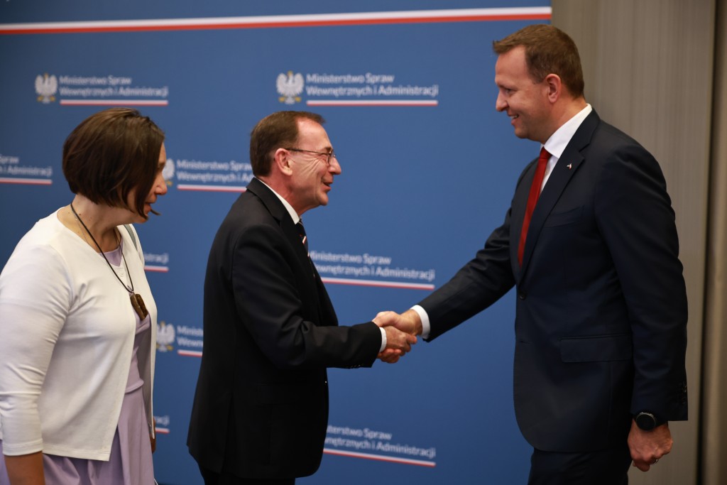 Siseministrid Lauri Läänemets ja Mariusz Kamiński