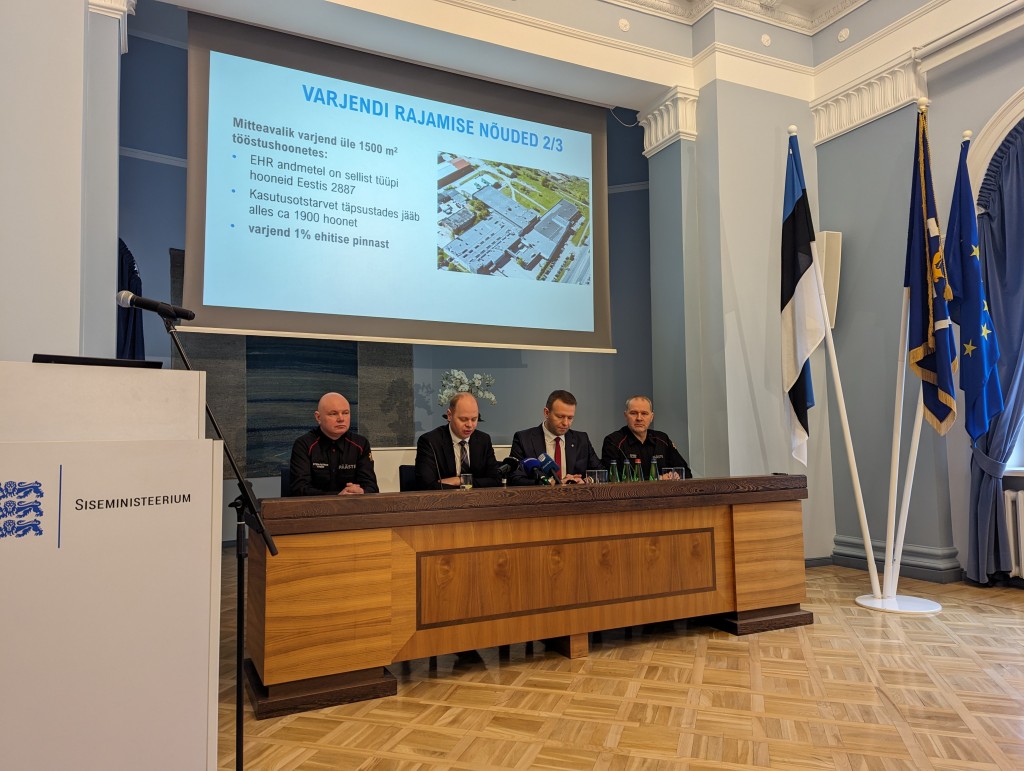 Varjumise korraldamise pressikonverents